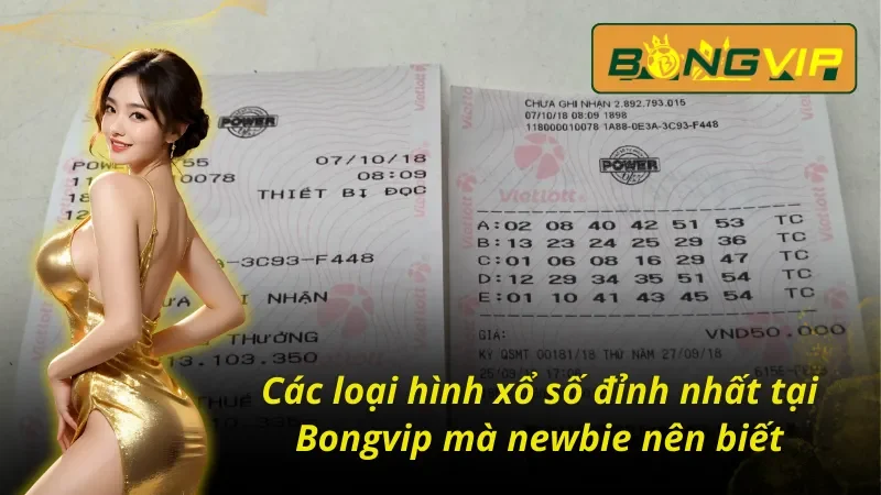 Xổ Số Vietlott - Thiên Đường Giúp AE Làm Giàu Nhanh Chóng Tại Bongvip 4 Các loại hình xổ số Vietlott mà newbie nên biết